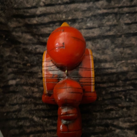 Vintage Hallmark 1976 Tree Trimmer Red Peace Bird Ornament - Picture 4 of 5